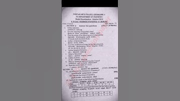 II.B.com - BUSINESS STATISTICS-1 question paper October 2019 /tn a to z question paper