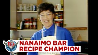 Award-winning Nanaimo bars, 1987
