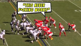 Patrick Mahomes Hot Mic Trick Play 2025 vs Raiders (4K)