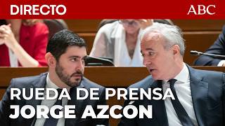 🔴 DIRECTO | Acuerdo entre PP y Vox para investir presidente de Aragón a Jorge Azcón