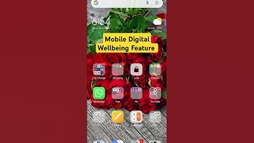 Mobile Digital Wellbeing & Parental Control Feature #mobile #newtrick #digitalwellbeing