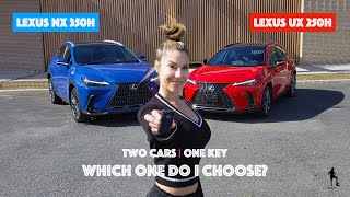 Which One to Buy? 2024 Lexus NX 350h vs Lexus UX 250h Comparison