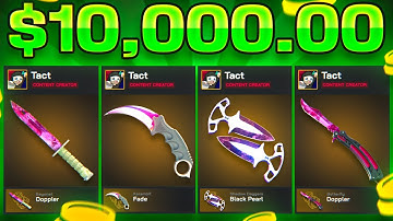 I UNBOXED $10,000 IN 4 CASES ON THIS BATTLE! (CSGOEMPIRE)