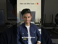 Real company kabhi job ke liye paise nahi maangti 😰