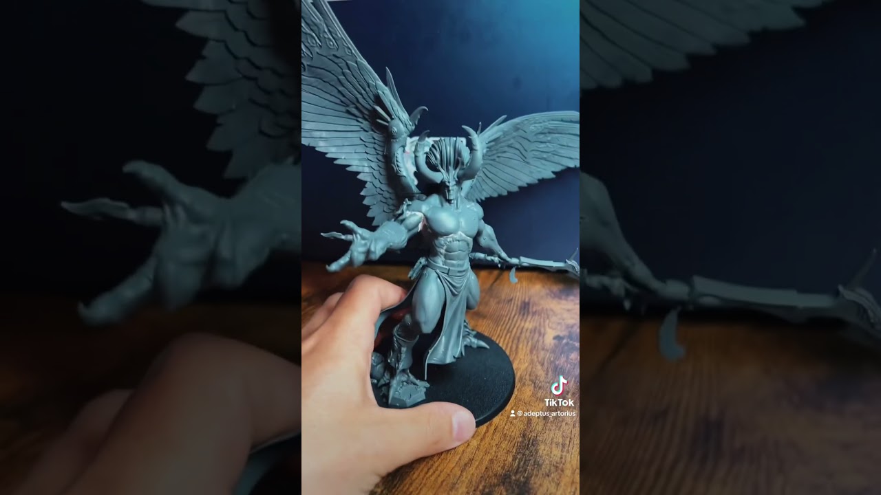 Magnus the Red, Angron the Red Angel. 