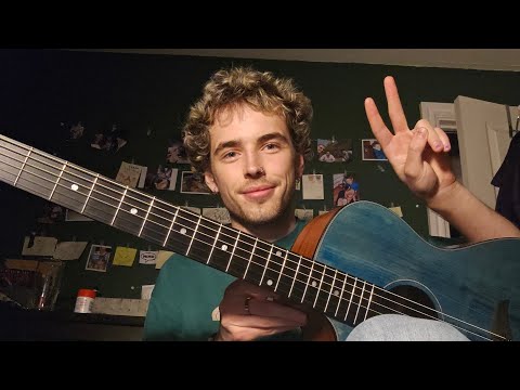 ASMR playing you to sleep with my denim guitar
