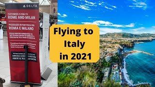 How to Travel to Italy on a Covid-Tested Flight