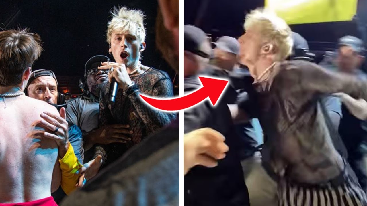 Machine Gun Kelly Fights A Fan Because Of This