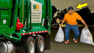 I GOT A JOB AS A GARBAGE MAN... AND SOMEONE&#39;S TRYING TO KILL ME!!
