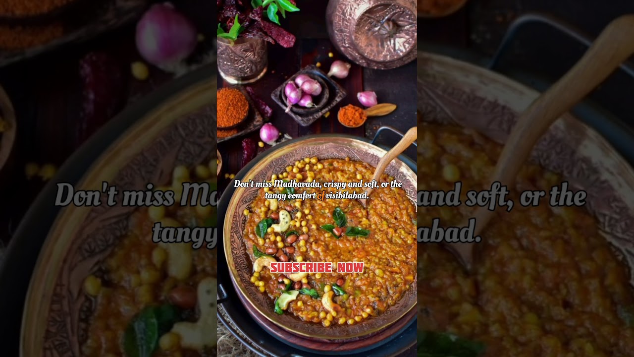 Traditional South Karnataka Cuisine 
