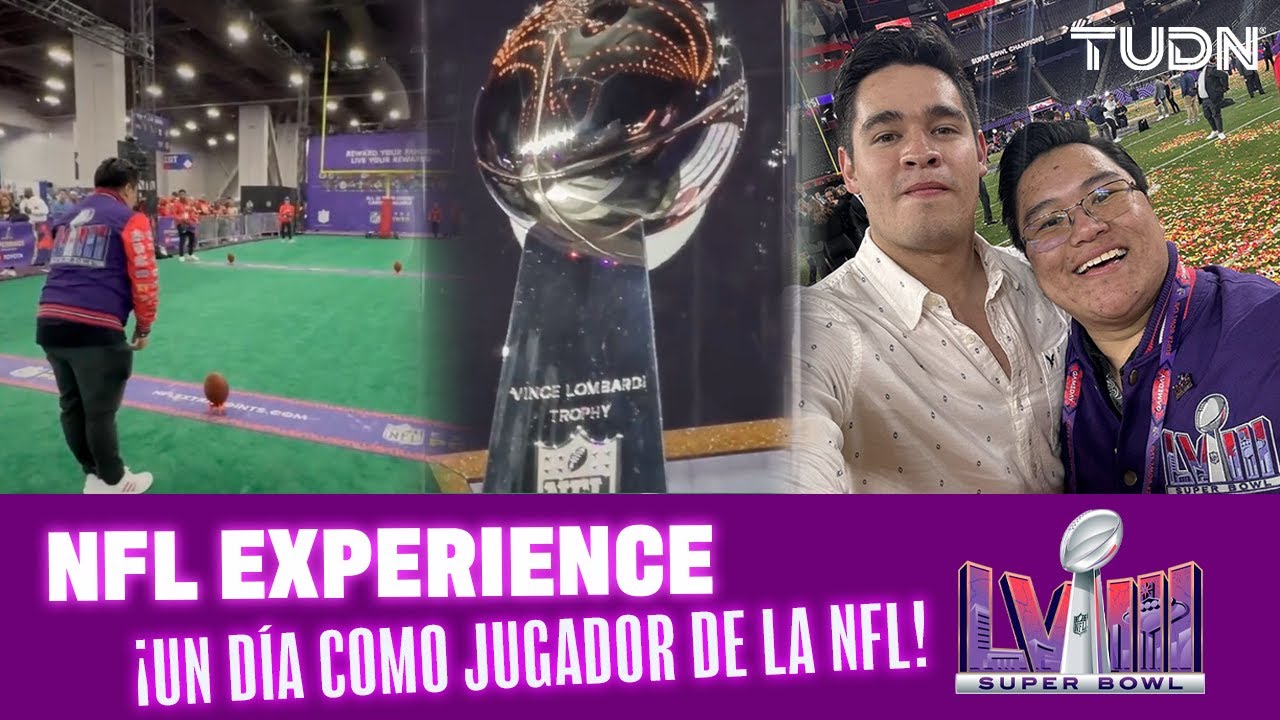 ¡El mejor lugar para los aficionados de la NFL! ¡Así es el SUPER BOWL