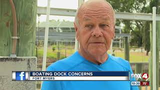 Neighbor's dock keeping others from water access