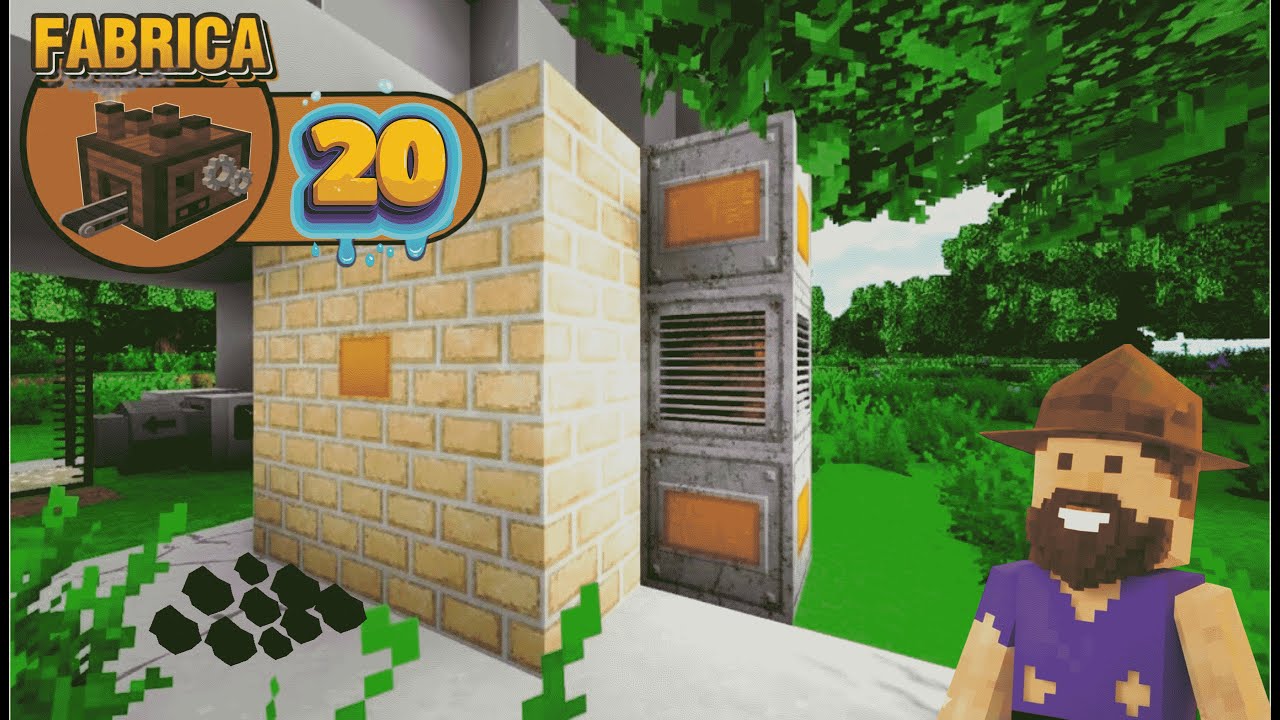 Como fazer uma fabrica de carvão no Survivalcraft 2 - A fabrica EP: 20