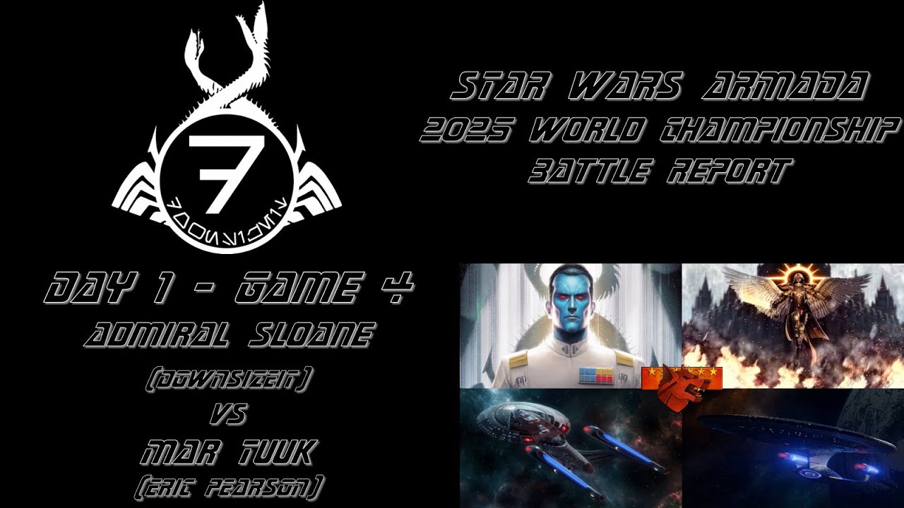 Adepticon 2025 - Day 1, Game 4 - SW Armada World Championship Batrep