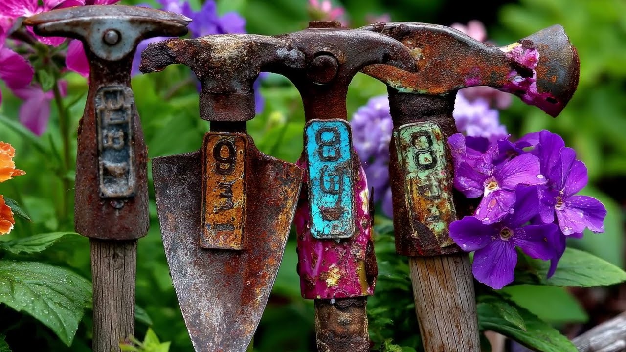 ♻️ Rustic Upcycling Garden Ideas: Vintage Backyard Decor for Small Homes 🌸