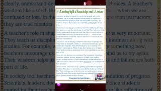 🌟📖 A Guiding Light of Knowledge and Wisdom | Teacher’s Day Special | Typiing Teach ✨🏫