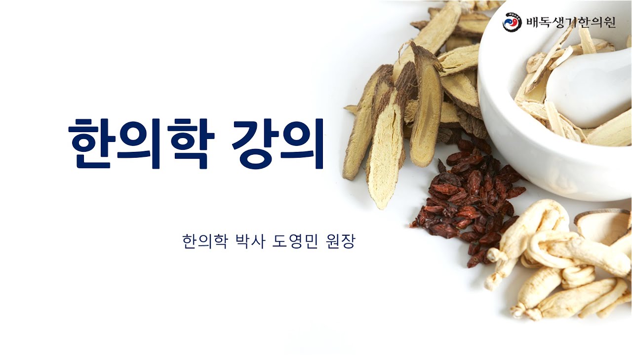 한의사를 위한 한의학강의 1 ] 강의소개, 한의학의 진단, 치료, 음양, 오행, 육기, 상한론-계지탕, 임독맥, 경락, 궐음풍 ...