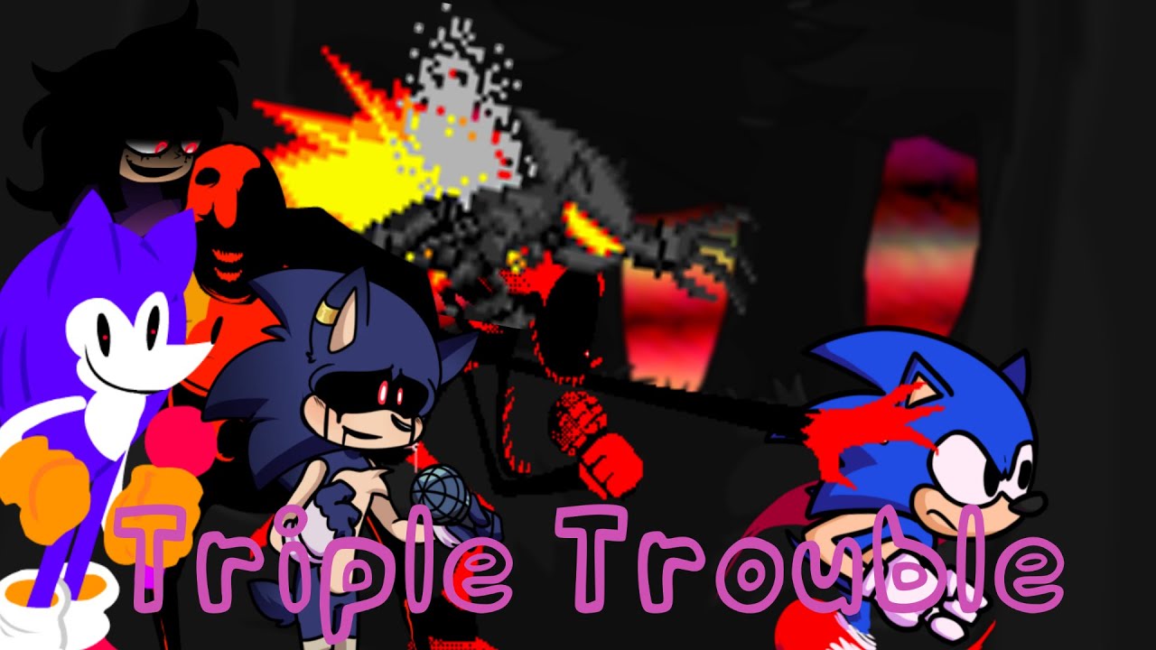 Triple Trouble But 2.5/3.0 Sonic.exe Characters Sing It