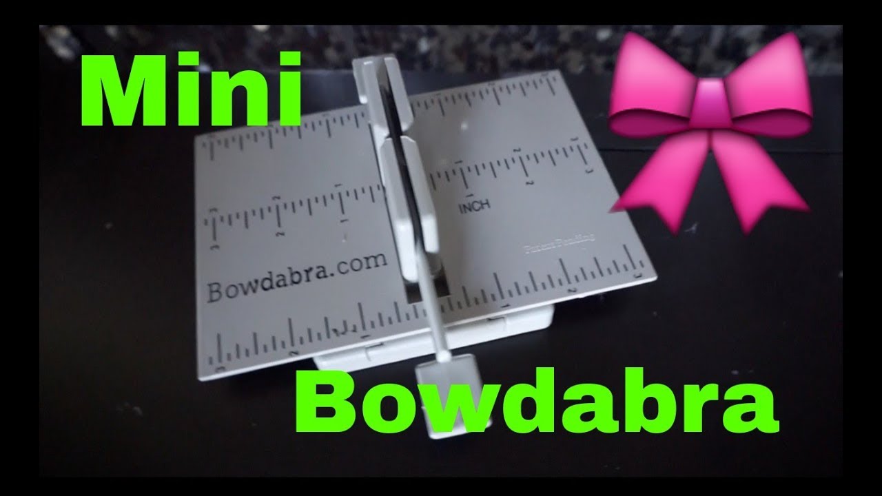 Mini Bowdabra Bow & Favor Maker by Paper Mart