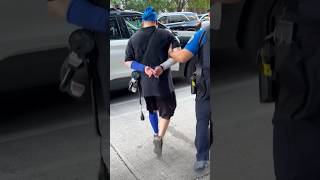 🚔 Cuffed while practicing #FirstAmendment at Marriott