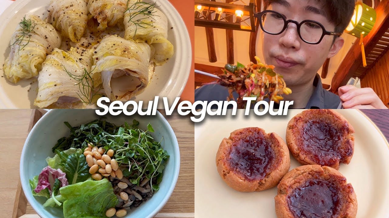 7 веганских ресторанов и кафе в Сеуле. Korea Vlog