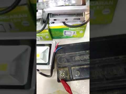 Mohon maaf kalau ada kekurangan pada video link pembelian lampu Floodlight DC 12V 50W : https://toko. 