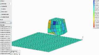 IMPACT Simulation - Moving box #1  -