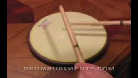Drum Rudiments #19 - Single Paradiddle-Diddle -DrumRudiments
