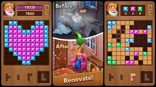 Cube Block - Wood Block Puzzle Mobile Gameplay Android screenshot 1