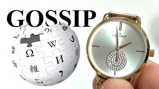 Gossip – даже Википедия не слышала о таких часах