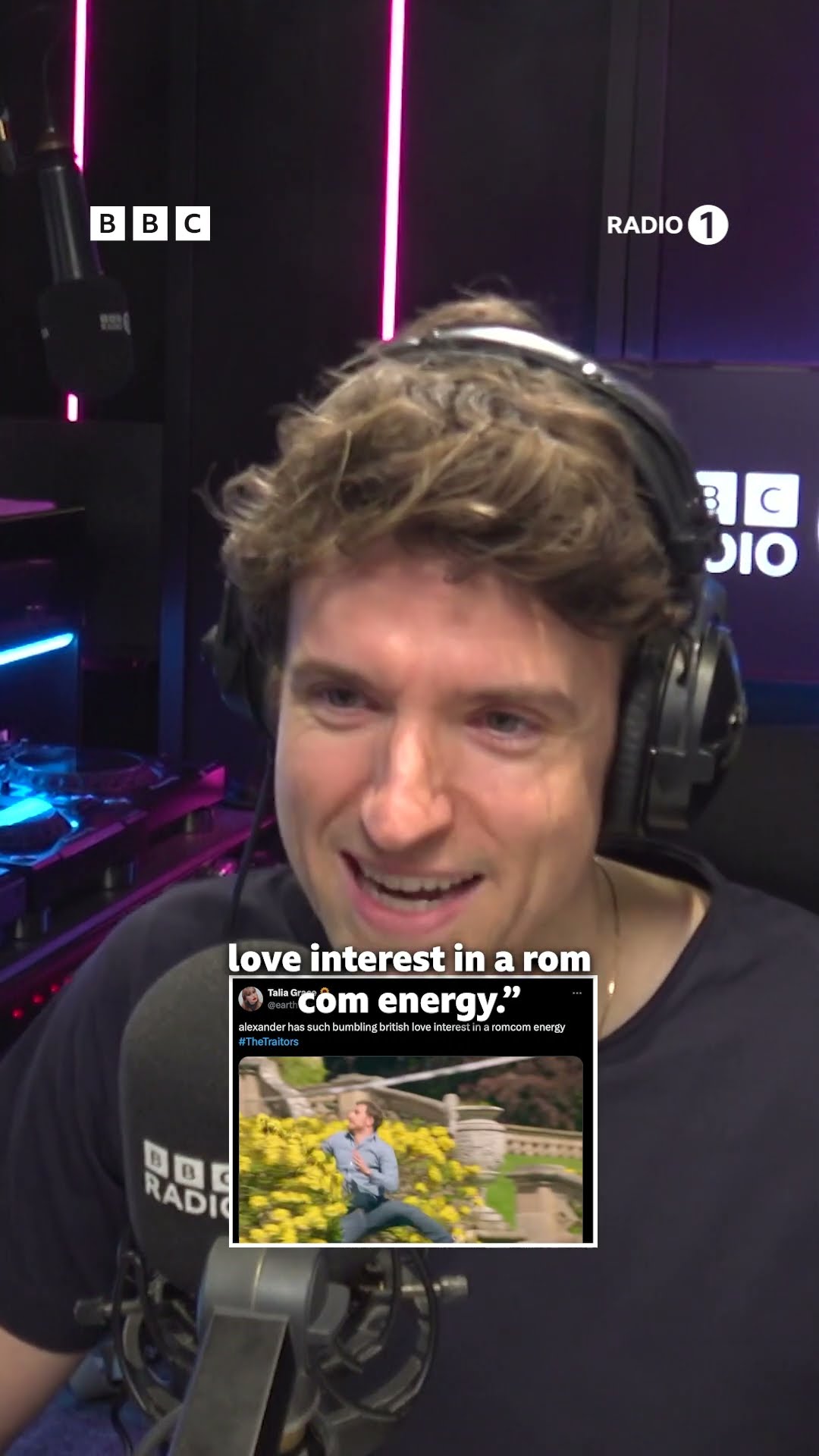 Alexander from The Traitors reacts to your thirst posts ?