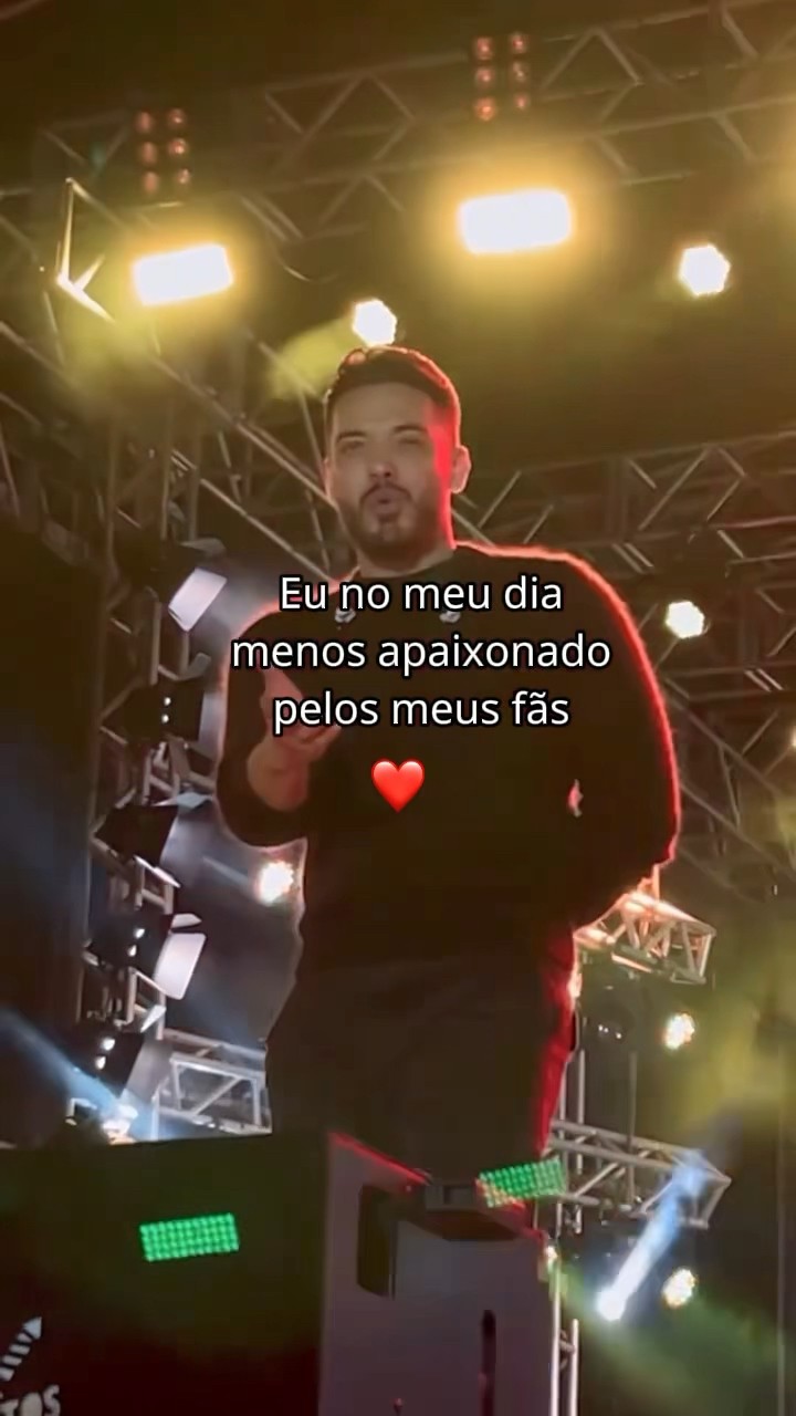 Eu no meu dia menos apaixonado pelos meus fãs