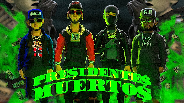 Casper Mágico,  @AnuelAA  ,  @BryantMyersTV  &  @yovngchimi_   - Presidentes Muertos (Lyric Video)