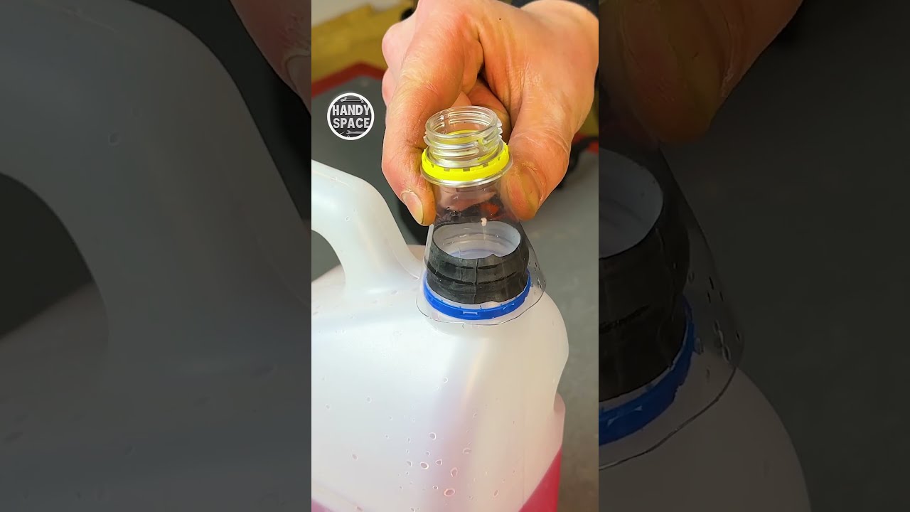 Useful Life Hack With A Piece Of Bicycle Tube And Bottle Shorts Diy