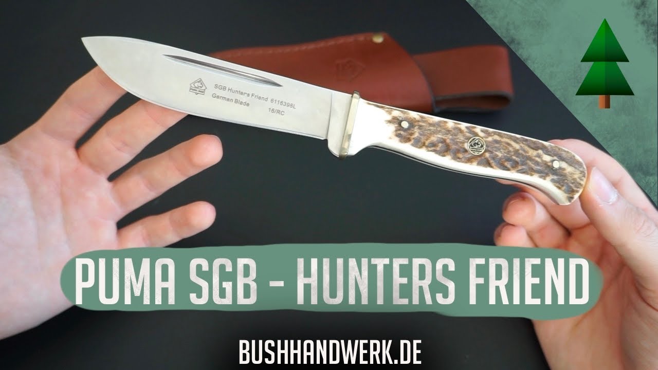 Puma SGB Hunters Friend Jagdmesser Vorstellung Bushhandwerk Dein