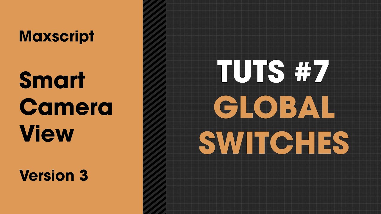 Smart Camera View 3 Tutorial #7: Global Switches
