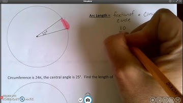 4.2 Arc Length from Subtended Angles Video #1