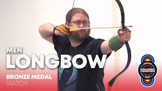 Magnús VS Haukur - Longbow Men Bronze Match by Archery TV Iceland 553 views 2 weeks ago 5 minutes, 38 seconds