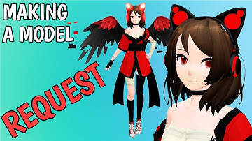 [MMD] Making a model - Request (Kurara Chan/Monster)