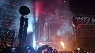 Rammstein Rammstein live fire solo, 31.07.2023 Chorzów Poland