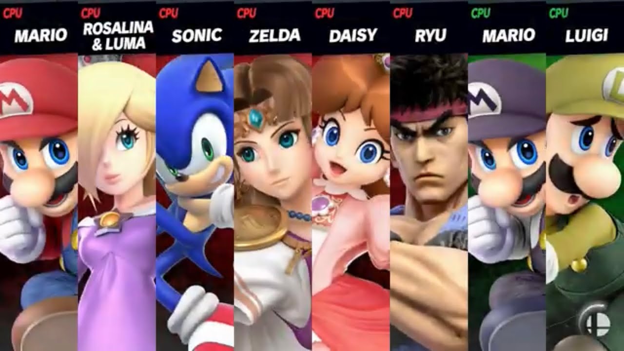 Super Smash Bros. Ultimate - The Video Gamer Leaders vs ETS2’s Hated Characters (Mario and Luigi)