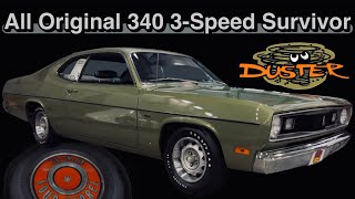 History of a Survivor 70 Duster 340 3 speed manual