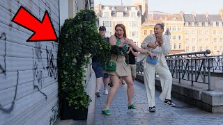 Funniest Reactions of People!! Insane Screams!! Bushman Prank!!