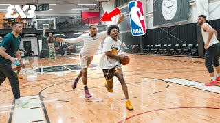 Former NBA Hooper vs Friga Fam... (FIBA RULES EP. 2)