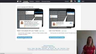 Twitter ads - how to set up an ad on
