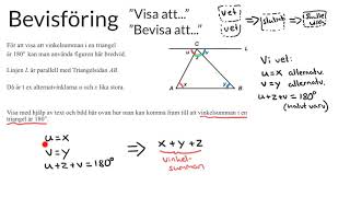 Matematik 1: BEVISFÖRING