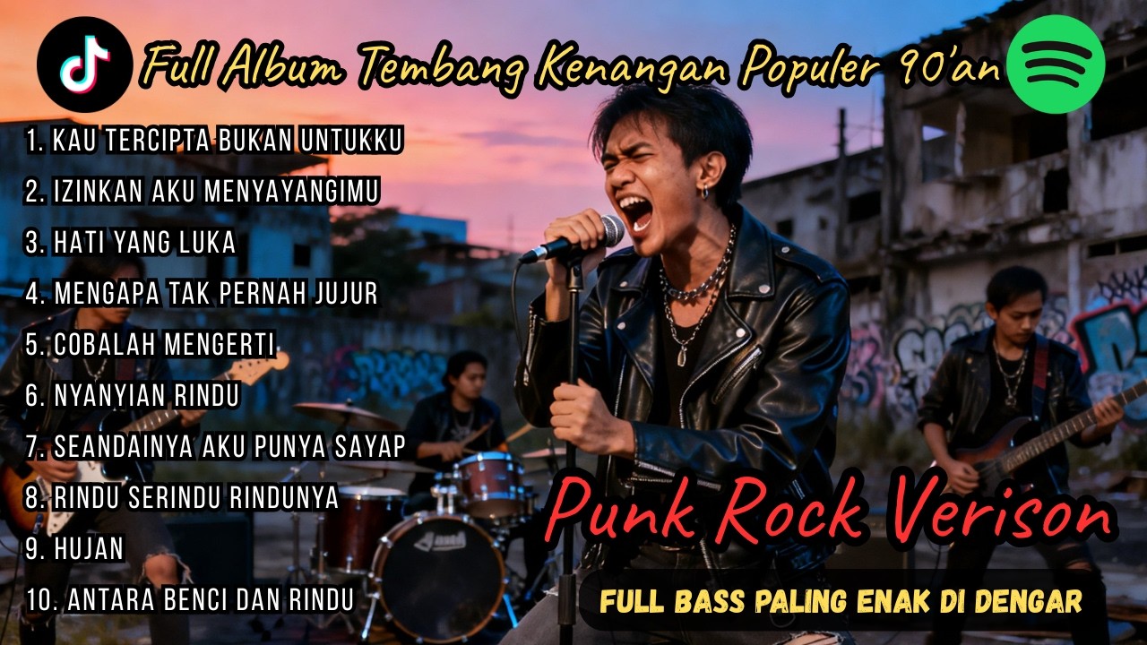 Punk Rock Version Lagu Kenangan 90’an | Nostalgia Paling Ngena