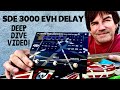 Boss sde 3000 evh stereo digital delay the deep dive demo