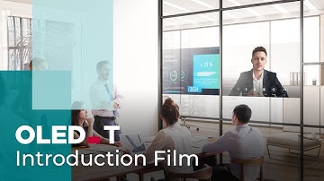 The Beginning of Future Display: OLED.T | Official Introduction Film | OLED.Transparent