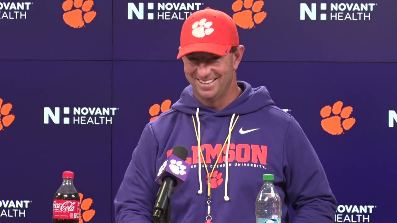 Dabo Swinney on Tristan Smith and more as spring practice starts